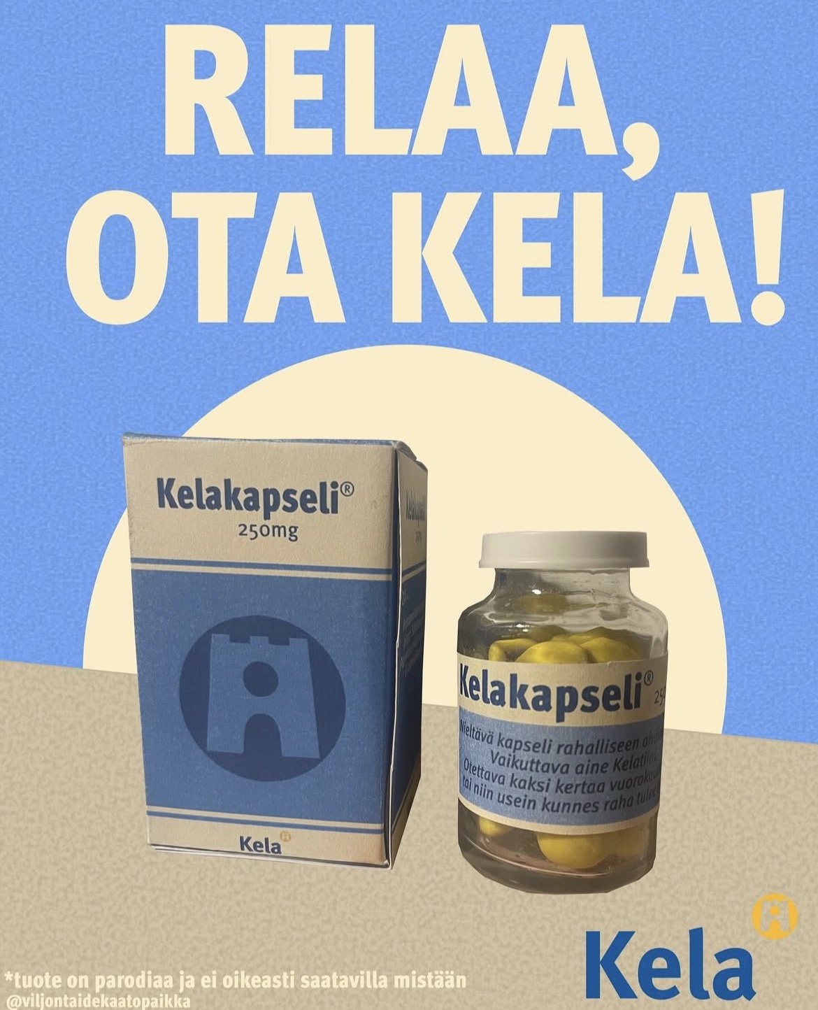 kelakapselimainos